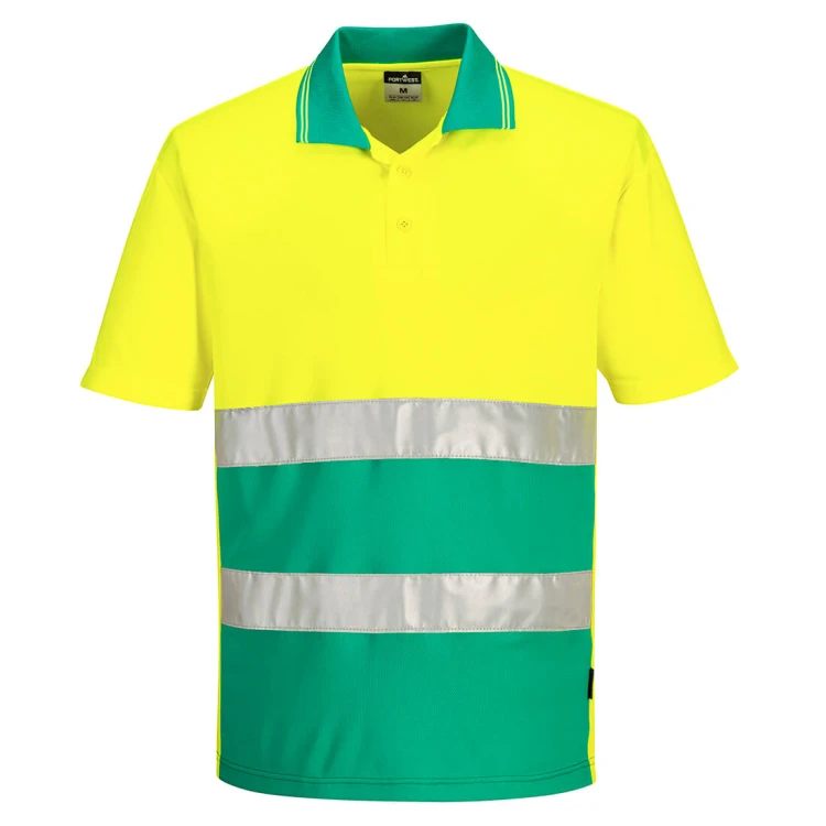 S175 Lekka, ostrzegawcza koszulka Polo S/S-2.jpg