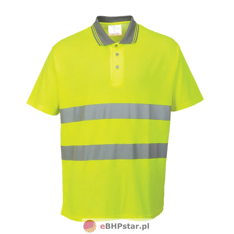 S171 Koszulka ostrzegawcza Polo Cotton Comfort z krótkim rękawem.jpg