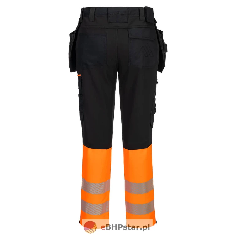 DX457 Spodnie ostrzegawcze klasy 1 DX4 z odpinanymi kieszeniami kaburowymi -3.jpg
