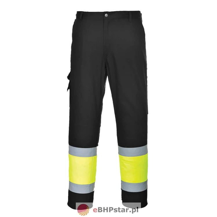 L049 Lekkie spodnie serwisowe Hi-Vis Klasy 1-2.jpg