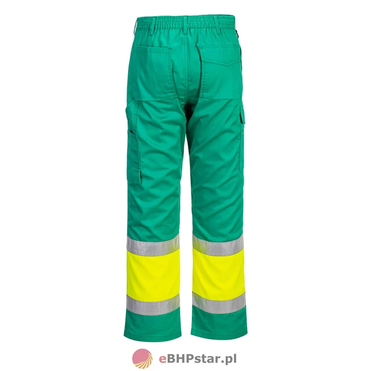 L049 Lekkie spodnie serwisowe Hi-Vis Klasy 1-5.jpg