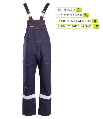 AOOG PROFFLAM ANTISTATIC SPODNIE OGRODNICZKI ODBLASK KAT.II-2.jpg