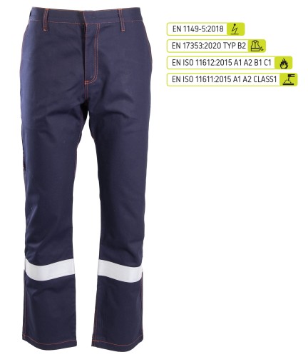 AOSP PROFFLAM ANTISTATIC SPODNIE DO PASA ODBLASK KAT.II .jpg