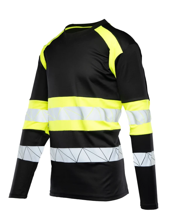 seven kings eco rival - arkl - koszulka dlugi rekaw longsleeve czarny zolty 4-2.jpg