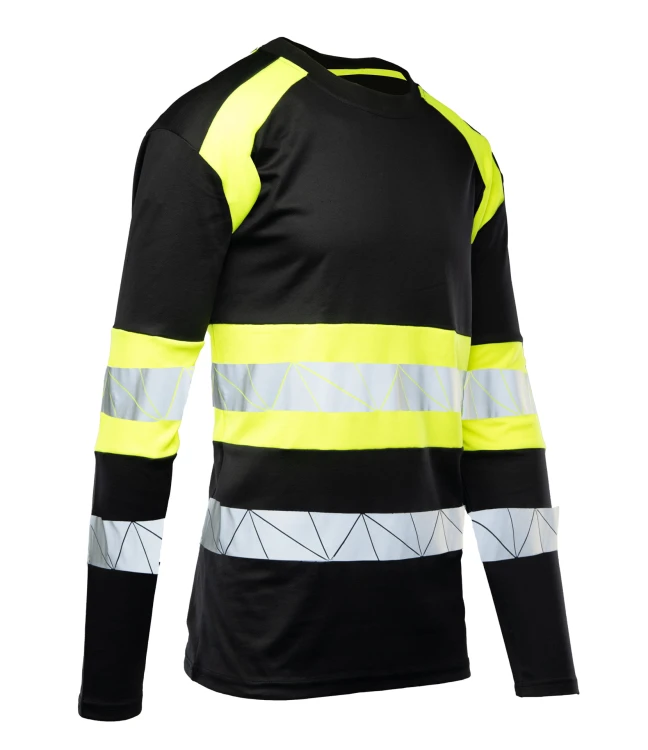 seven kings eco rival - arkl - koszulka dlugi rekaw longsleeve czarny zolty 4-3.jpg