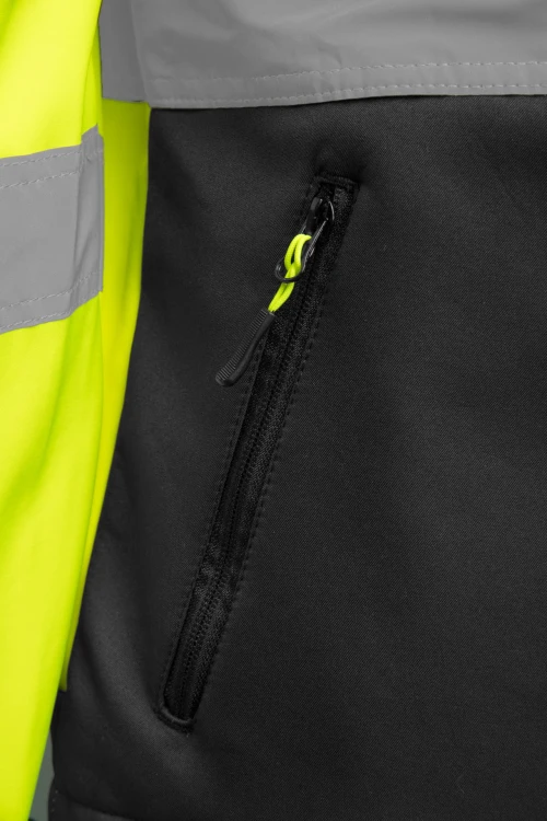 brixton flash softshell wstawka granat bf005 z pasami odblaskowymi afso zolty6.jpg