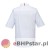 C746 Elastyczna bluza szefa kuchni Mesh Air Pro z krótkimi rękawami biała 1.jpg