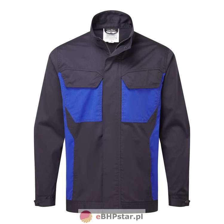 T745 Bluza robocza WX3 do prania przemysłowego granatowy.jpg