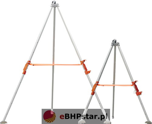 TRA32 Aluminiowy trójnóg o wysokości do 3 metrów z 2 płytkami podporowymi.png