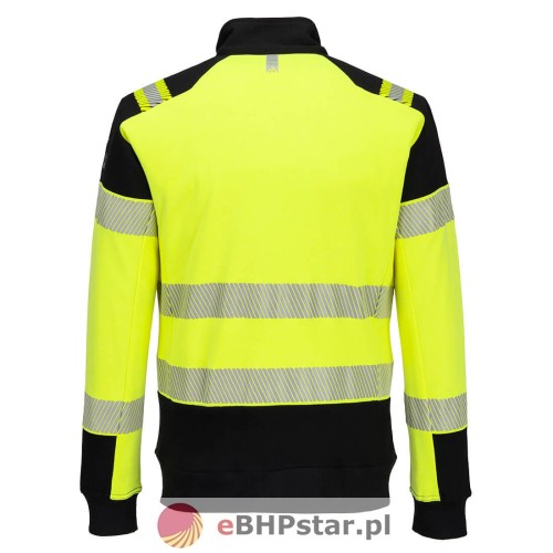 FR717 Bluza ostrzegawcza trudnopalna PW3 Modaflame z pełnym zamkiem błyskawicznym-1.jpg