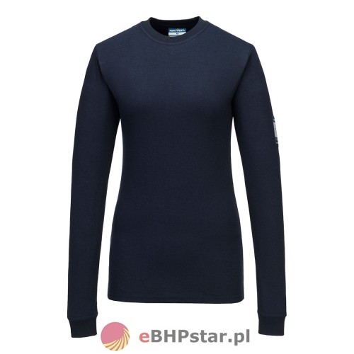FR808 Trudnopalna koszulka damska multiochronna PW3 Modaflame Knit kolor granatowy.jpg