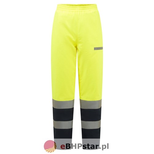 FR434 Spodnie trudnopalne ostrzegawcze zimowe Bizflame Rain Multi-Norm