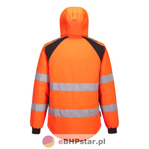 CD809 Softshell ocieplany WX2 (2L) kolor pomarańczowy/czarny-1.jpg