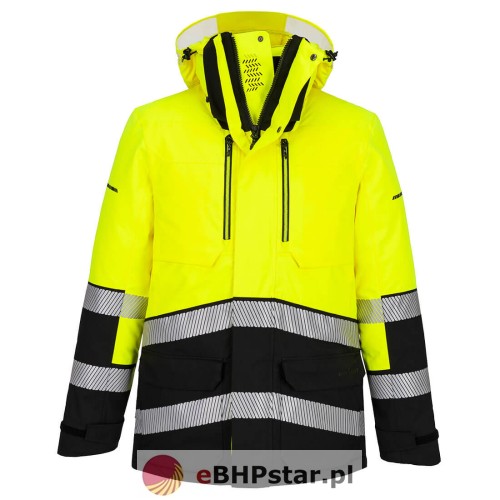 EV401 Zimowa kurtka ostrzegawcza PW3