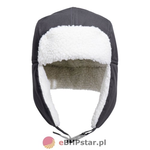 HA33 Czapka traperska z podszewką Sherpa