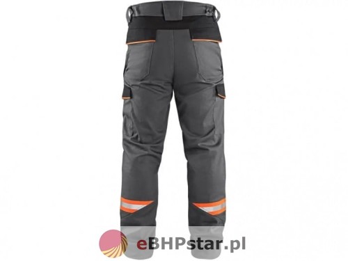 Spodnie CXS WorkTech-Multi, wielofunkcyjne, męskie kolor szaro/czarny1.jpg