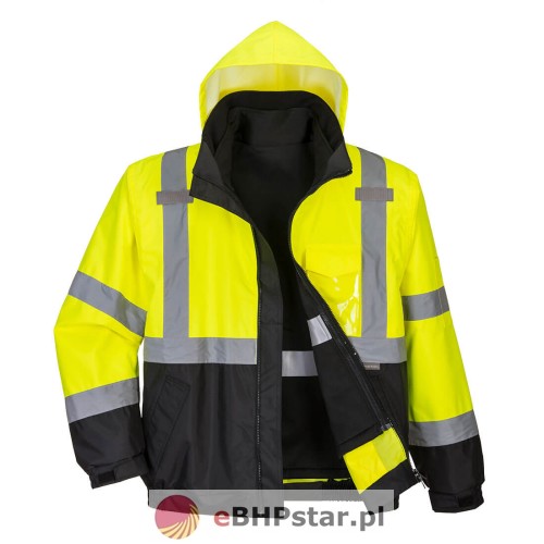 S365 Kurtka ostrzegawcza Bomber 3 w 1 