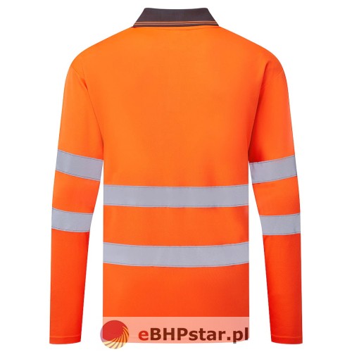 ES277 ES1 Essential Koszulka Polo Hi-Vis L/S kolor pomarańczowy_R.jpg