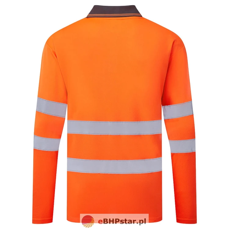 ES277 ES1 Essential Koszulka Polo Hi-Vis L/S kolor pomarańczowy_R.jpg