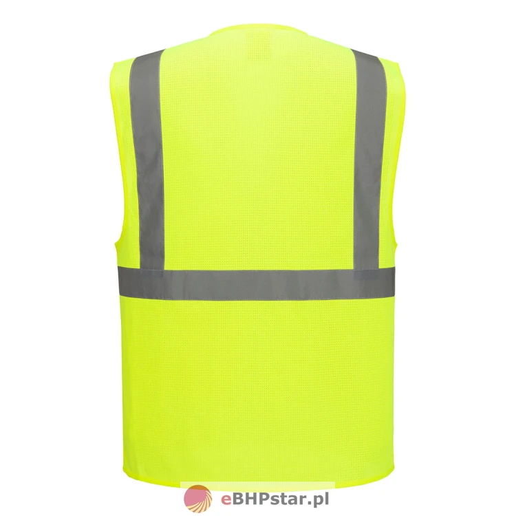 ES376 ES1 Essential Kamizelka Hi-Vis Mesh Executive Vest kolor żółty_R.jpg
