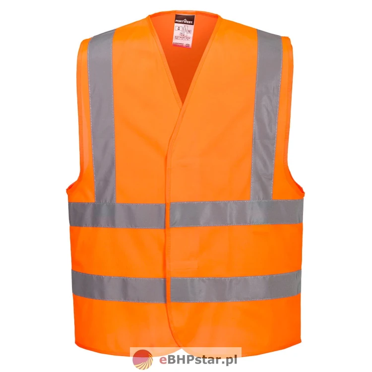 ES470 ES1 Essential Kamizelka Hi-Vis z pasami kolor pomarańczowy.jpg