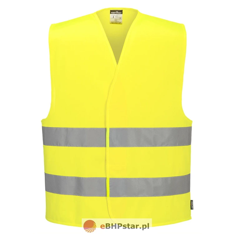 ES474 ES1 Essential Kamizelka Hi-Vis z dwoma pasami kolor żółty.jpg