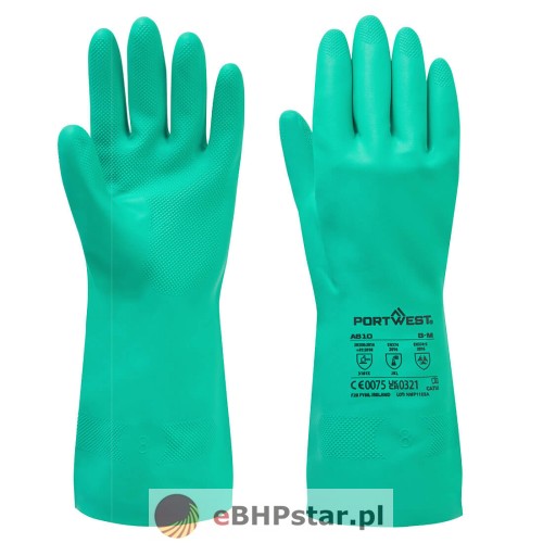 A810 Rękawica Nitrosafe chroniąca przed chemikaliami 