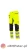 Spodnie do pasa monterskie MONTER HI-VIS kolor żółty/czarny.webp