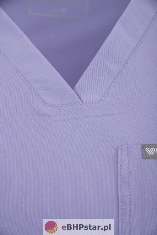 MYNTS V-Neck Pocket Genius – Scrub Top Women WMT001 Lavender11.jpg