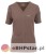 MYNTS V-Neck Pocket Genius – Scrub Top Women WMT001 Sahara Mokka1.jpg