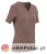 MYNTS V-Neck Pocket Genius – Scrub Top Women WMT001 Sahara Mokka3.jpg