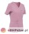 MYNTS V-Neck Pocket Genius – Scrub Top Women WMT001 Rose Water4.jpg