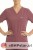 MYNTS V-Neck Pocket Genius – Scrub Top Women WMT001 Terra Rose .jpg