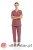 MYNTS V-Neck Pocket Genius – Scrub Top Women WMT001 Terra Rose2.jpg