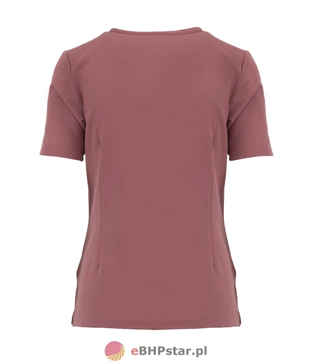 MYNTS V-Neck Pocket Genius – Scrub Top Women WMT001 Terra Rose5.jpg