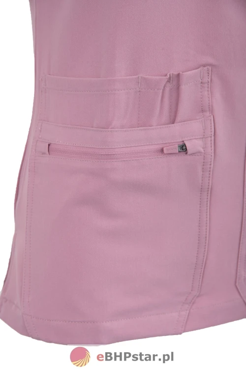 MYNTS V-Neck Pocket Genius – Scrub Top Women WMT001 Rose Water10.jpg
