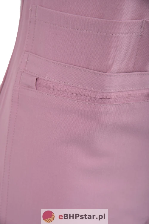 MYNTS V-Neck Pocket Genius – Scrub Top Women WMT001 Rose Water12.jpg