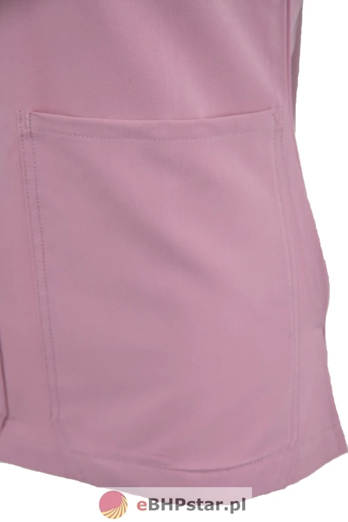 MYNTS V-Neck Pocket Genius – Scrub Top Women WMT001 Rose Water14.jpg