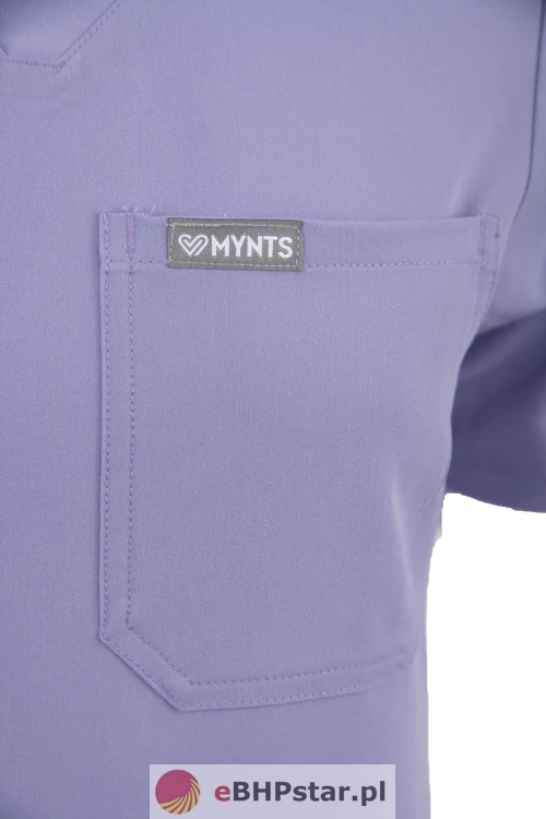 MYNTS V-Neck Two Pockets – Scrub Top Women WMT002 Lavender8.jpg