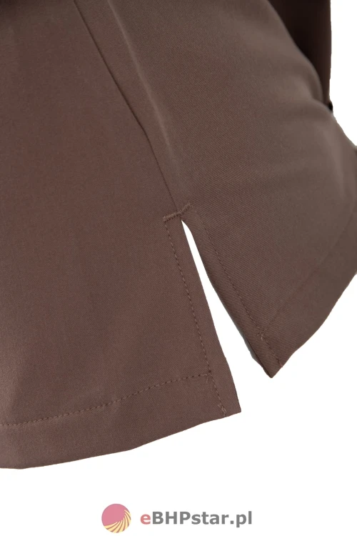 MYNTS V-Neck Two Pockets – Scrub Top Women WMT002 Sahara Mokka13.jpg