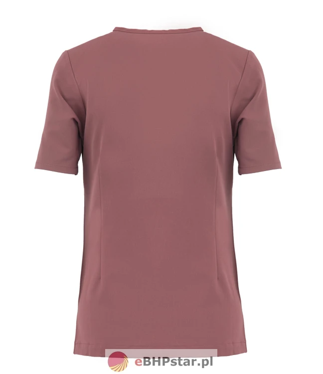 MYNTS V-Neck Two Pockets – Scrub Top Women WMT002 Terra Rose5.jpg