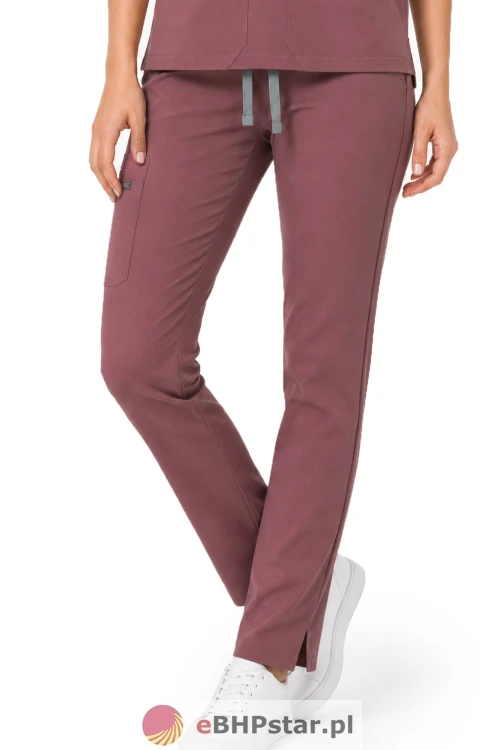 MYNTS Straight Leg Pants Women WMP002 Terra Rose.jpg