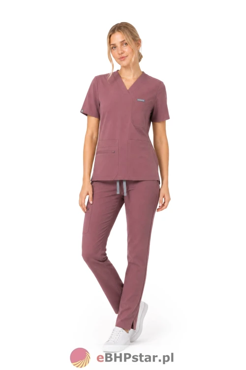 MYNTS Straight Leg Pants Women WMP002 Terra Rose2.jpg