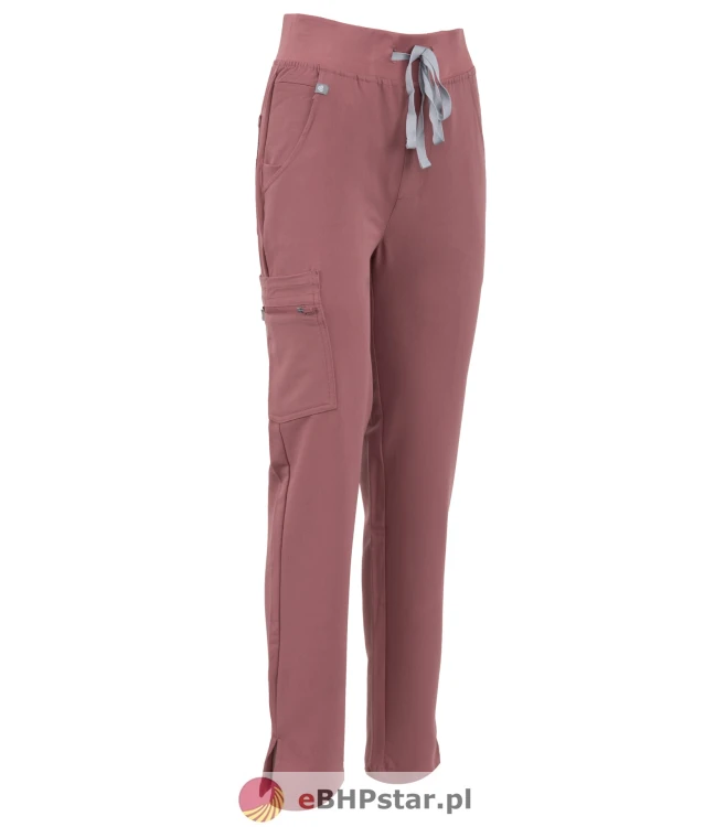 MYNTS Straight Leg Pants Women WMP002 Terra Rose4.jpg