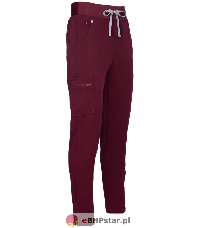MYNTS Straight Leg Pants Men MMP004 Burgundy4.jpg