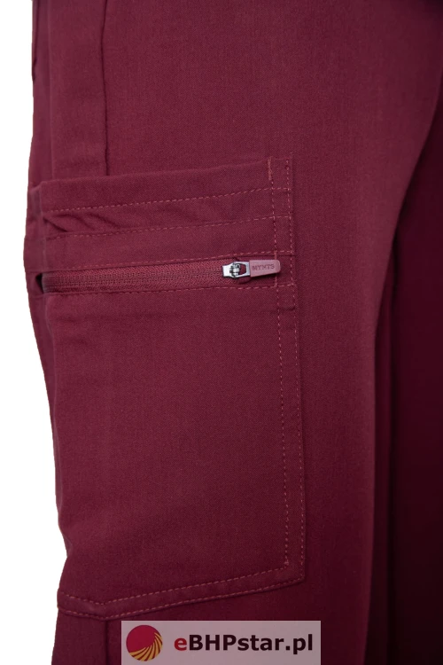 MYNTS Straight Leg Pants Men MMP004 Burgundy10.jpg