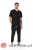 MYNTS V-Neck Pocket Genius - ScrubTop Men MMT003 Black2.png