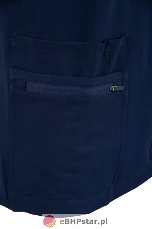 MYNTS V-Neck Pocket Genius - ScrubTop Men MMT003 Midnight Navy9.jpg