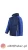 Kurtka długa ocieplana STANDARD WINTER kolor granatowy/niebieski.webp