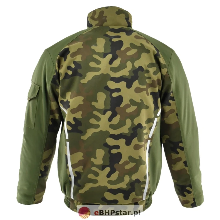 1-07-650 Kurtka krótka ocieplana STANDARD WINTER kolor zielony camo/oliwkowy1.jpg